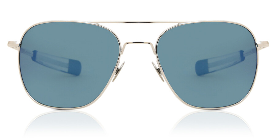 Randolph Engineering Aviator Polarized AF266 Pilotenbrille White Gold ...