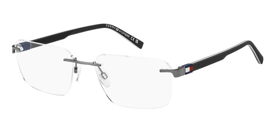 Tommy Hilfiger TH 2323 KJ1 Rechteckig Grau Brillen | SmartBuyGlasses ...